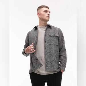 Topshop Heavy Knit Shacket Size XL